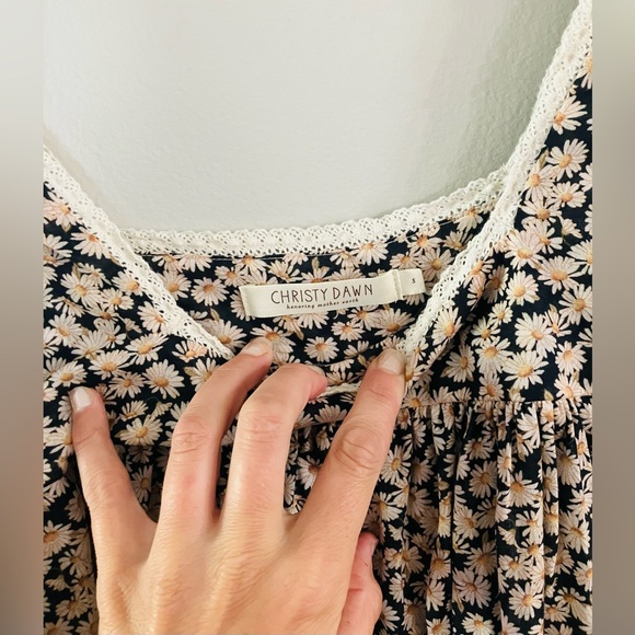 Christy Dawn Berkley Dress in Chamomile Noir - Picture 3 of 4